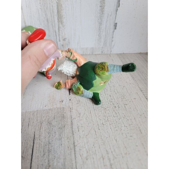 Enesco elf shelf sitters vintage Xmas decor figure unique home clown - Picture 5 of 9